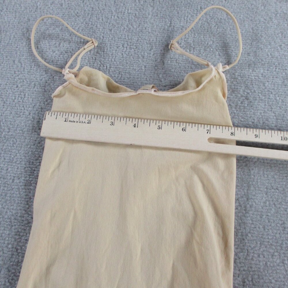 SKIMS Sheer Seamless Capri Catsuit Womens Medium Sand Bodycon Shaping NEW - Picture 7 of 9